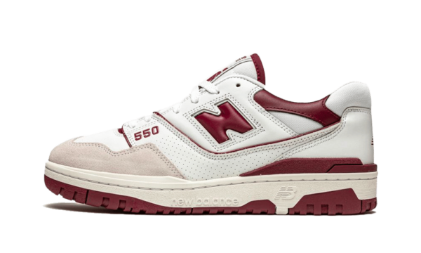 NB 550 Sea Salt Burgundy