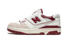 NB 550 Sea Salt Burgundy