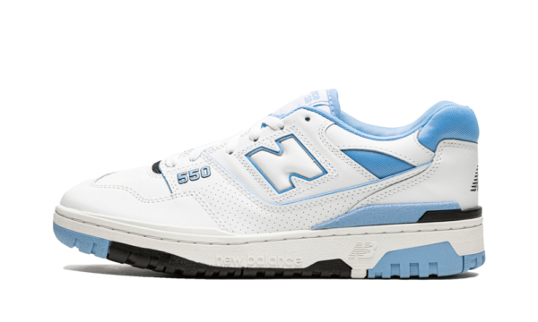 NB 550 UNC White University Blue